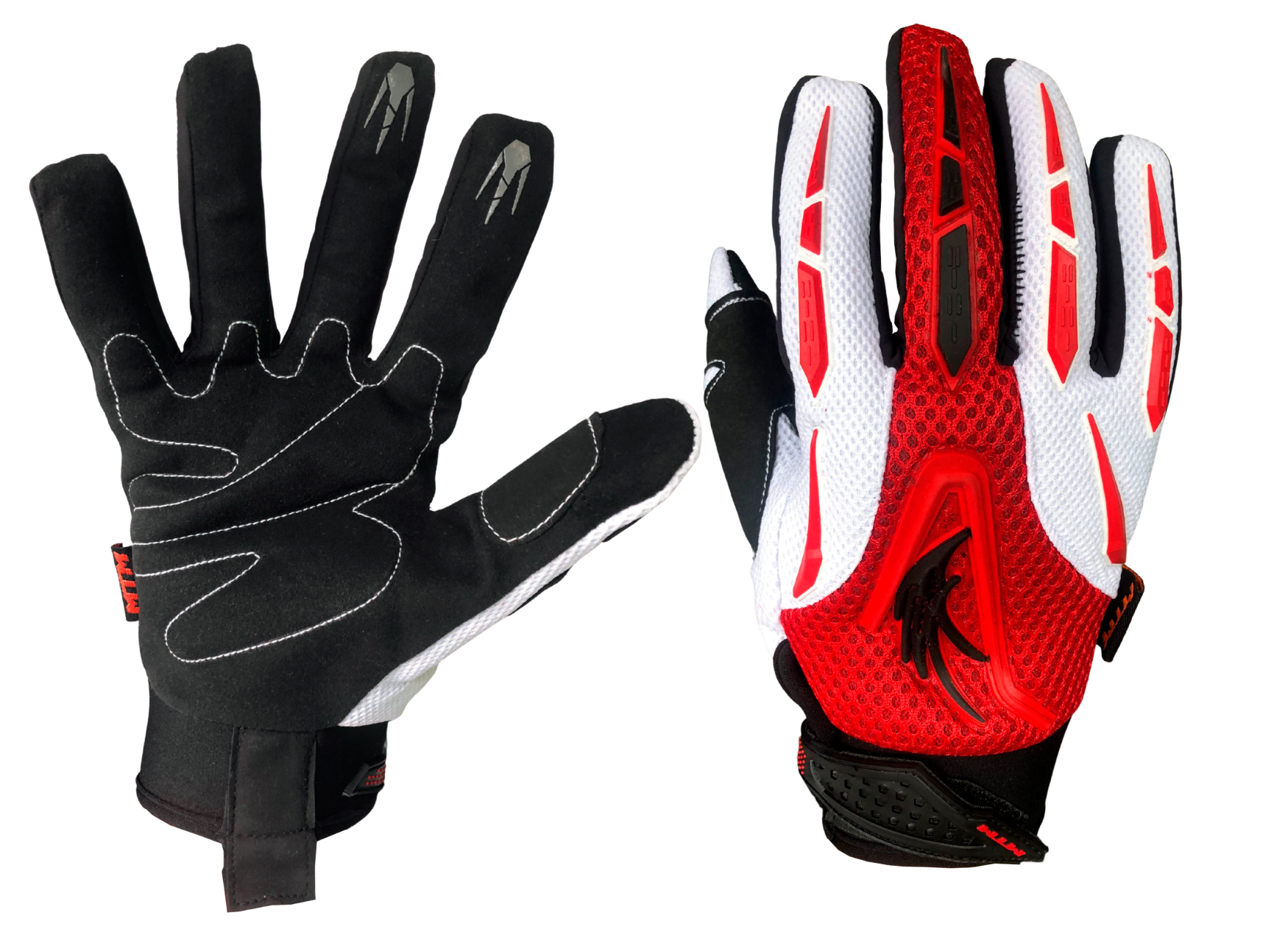 GUANTES NEOPRENO ROJO BLANCO-1