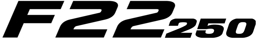 F22 250 MENU 2