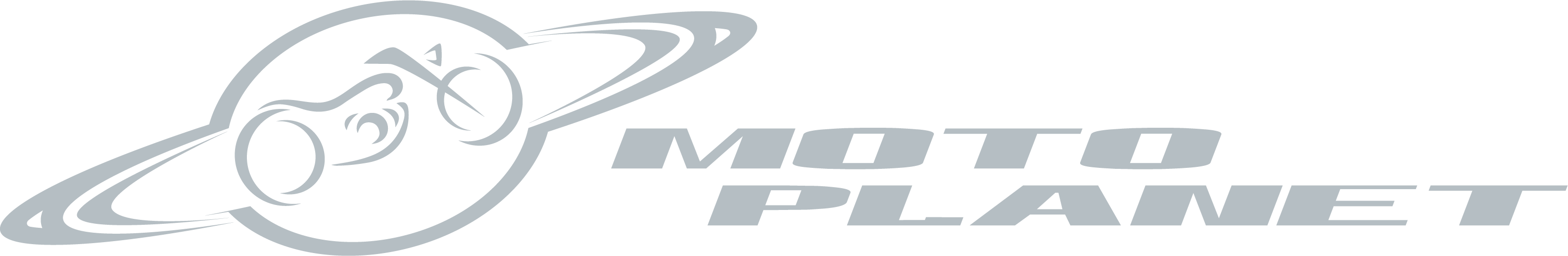 moto planet logo gris