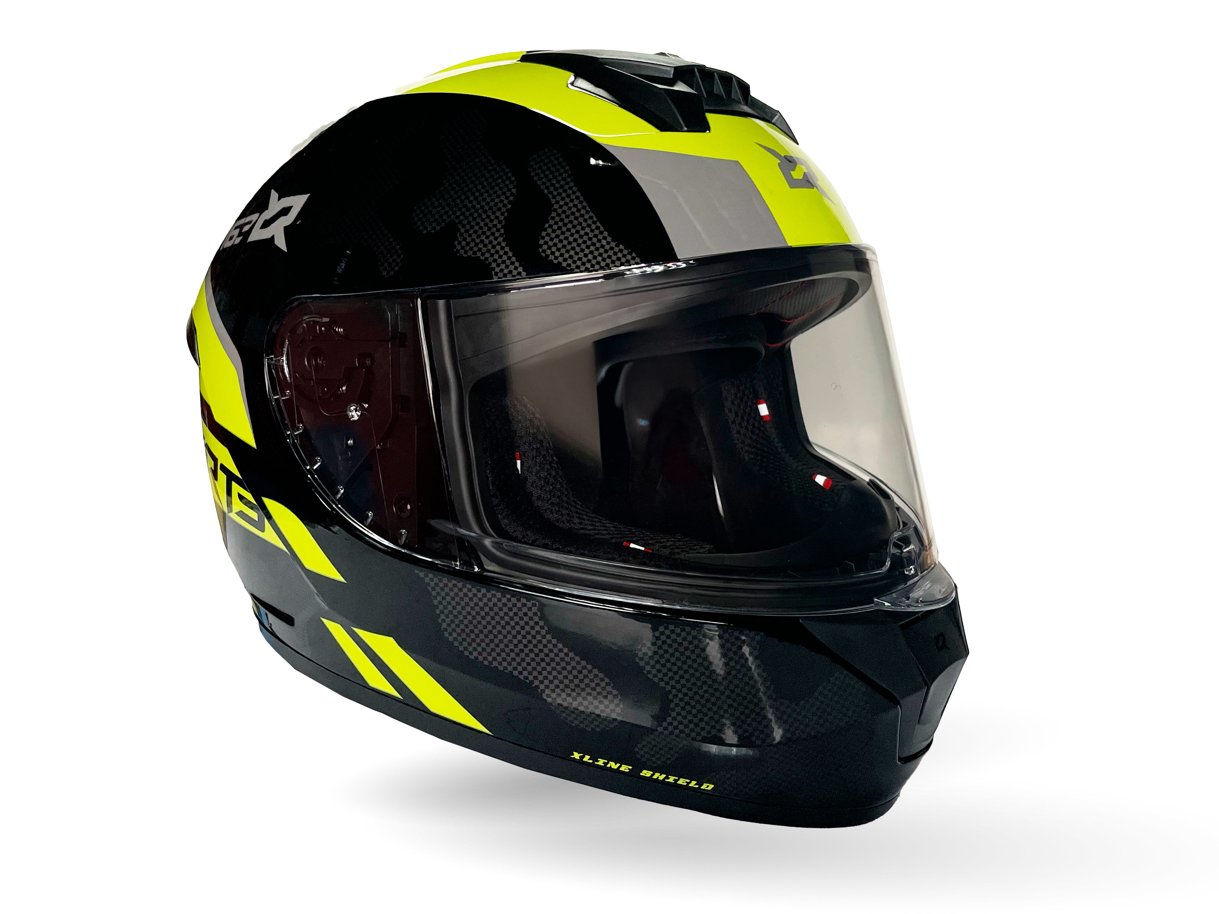 XSPORT M63 COMANDER NEGRO AMARILLO DERECHA